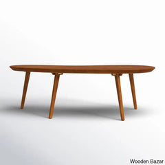 Chandrima Solid Wood Coffee Table And Center