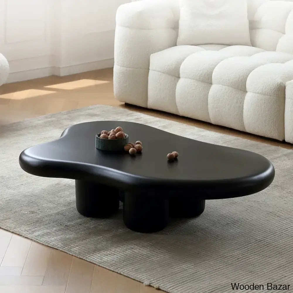 Chanstony Cloud Shape Modern 4 Legged Coffee And Center Table