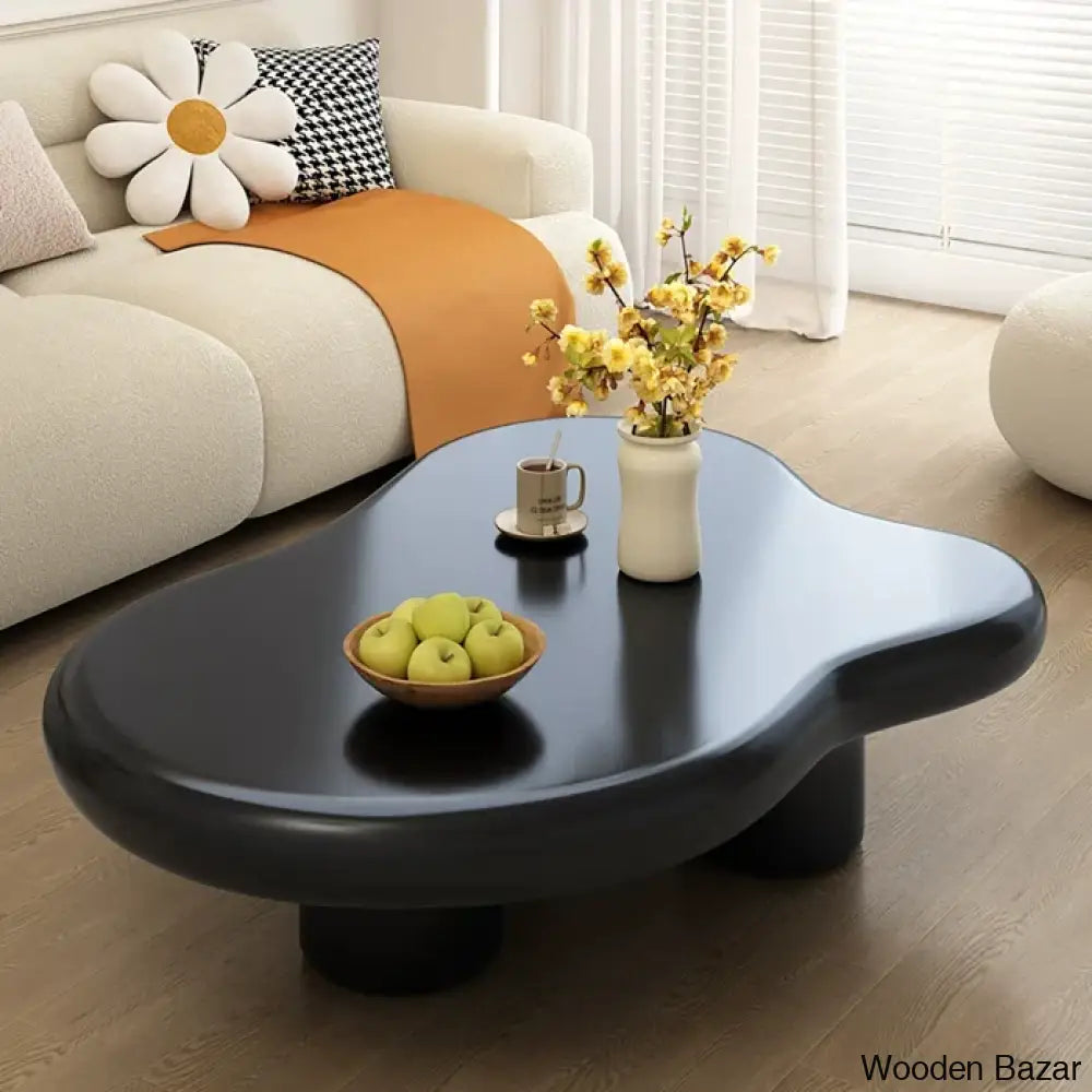 Chanstony Cloud Shape Modern 4 Legged Coffee And Center Table