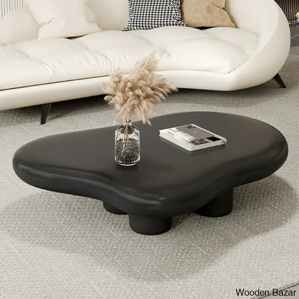 Chanstony Cloud Shape Modern 4 Legged Coffee And Center Table