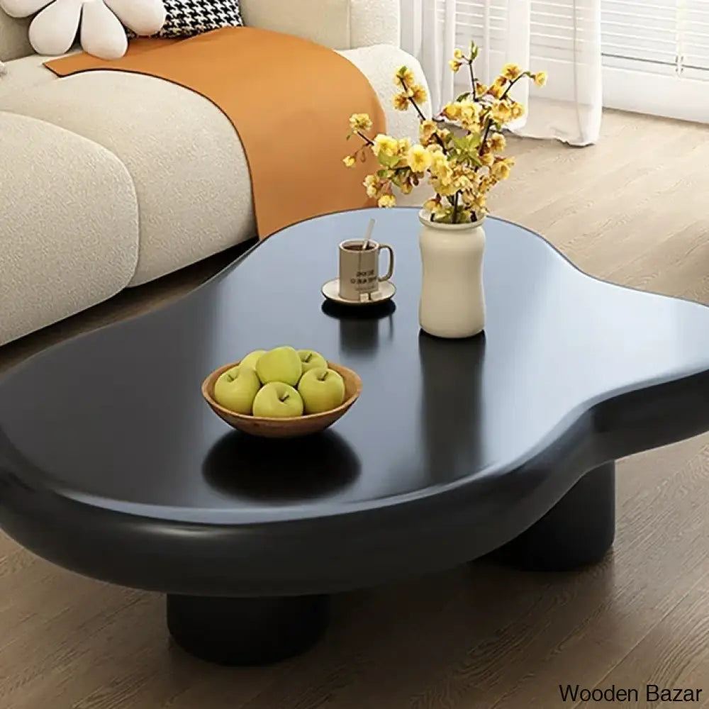 Chanstony Cloud Shape Modern 4 Legged Coffee And Center Table