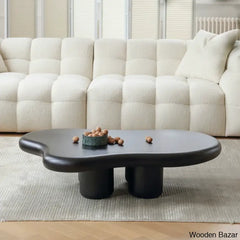 Chanstony Cloud Shape Modern 4 Legged Coffee And Center Table