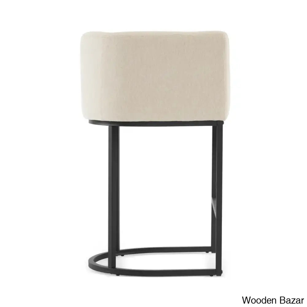 Charneys Swivel Upholstered 27’’ Counter And Bar Stool (Set Of 4)