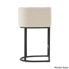 Charneys Swivel Upholstered 27’’ Counter And Bar Stool (Set Of 4)