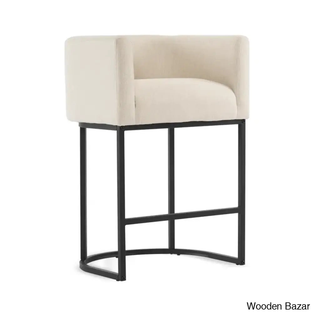 Charneys Swivel Upholstered 27’’ Counter And Bar Stool (Set Of 4)