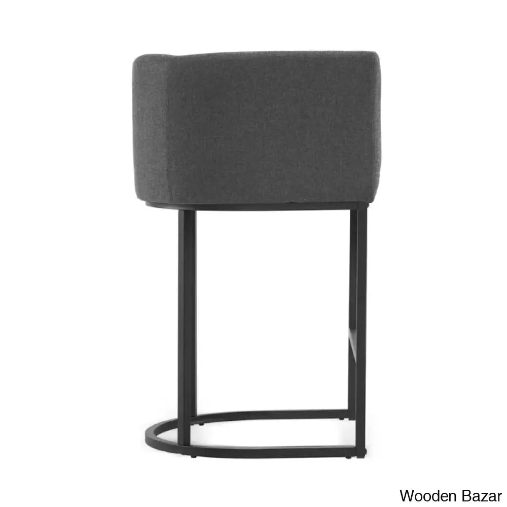 Charneys Swivel Upholstered 27’’ Counter And Bar Stool (Set Of 4)