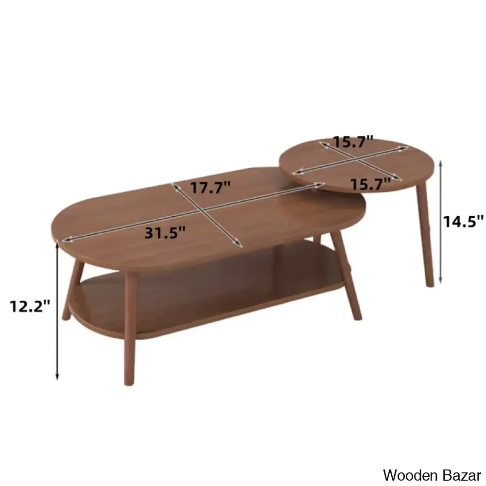 Charvoin Single Coffee And Center Table