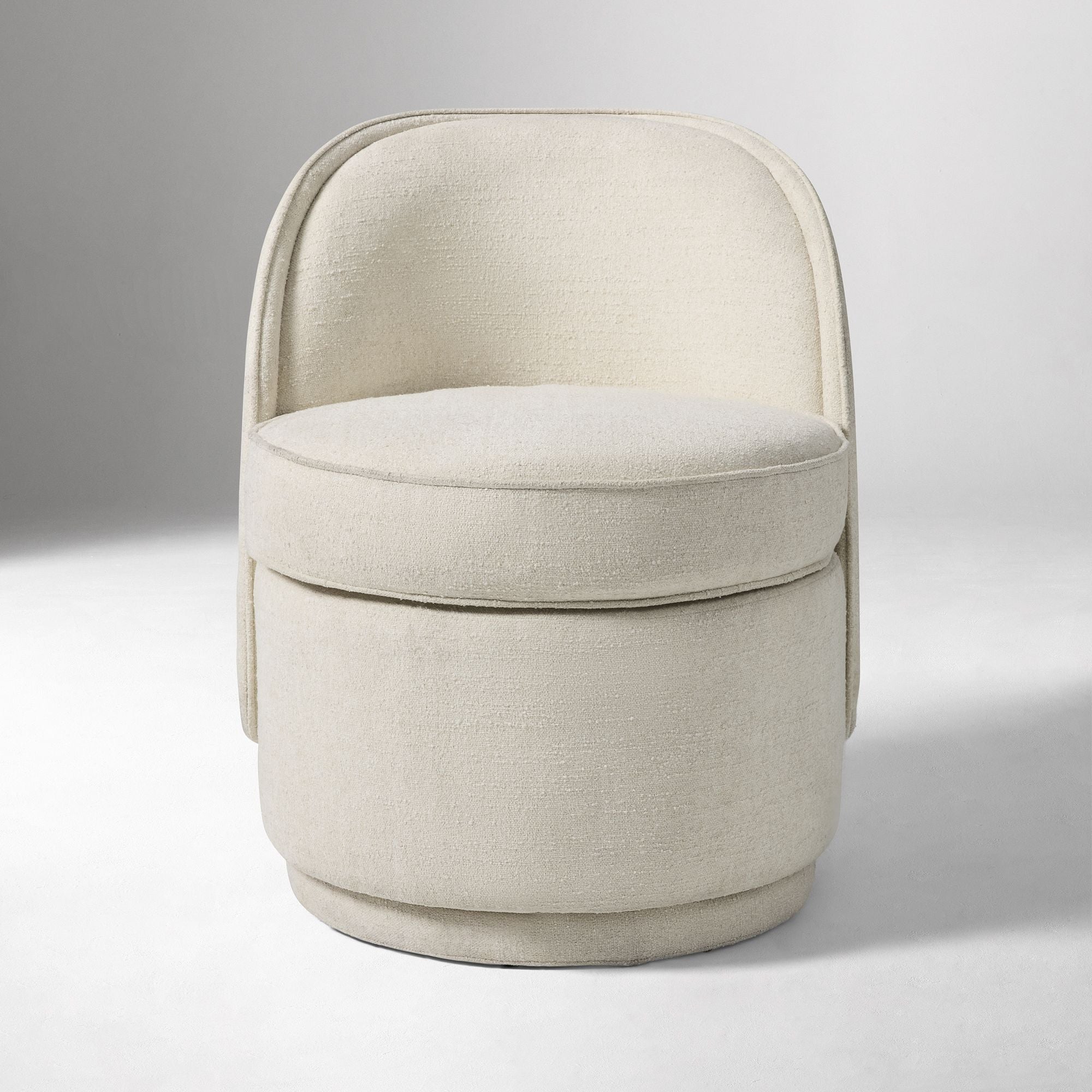 Eiono Swivel Chair - Wooden bazar