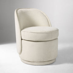 Eiono Swivel Chair - Wooden bazar