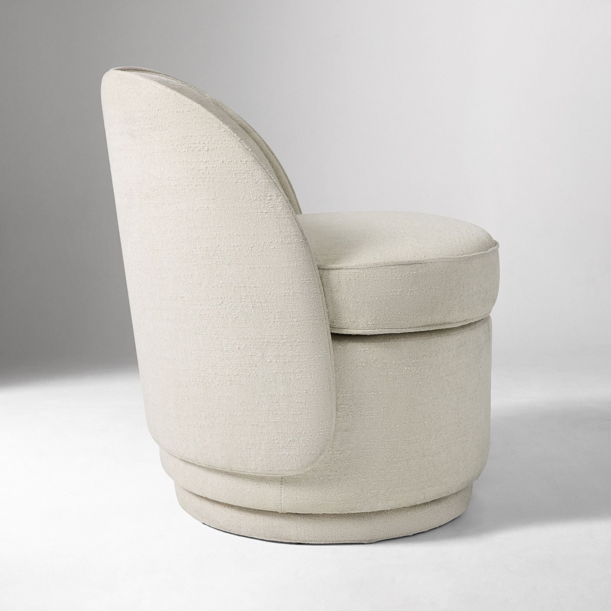 Eiono Swivel Chair - Wooden bazar