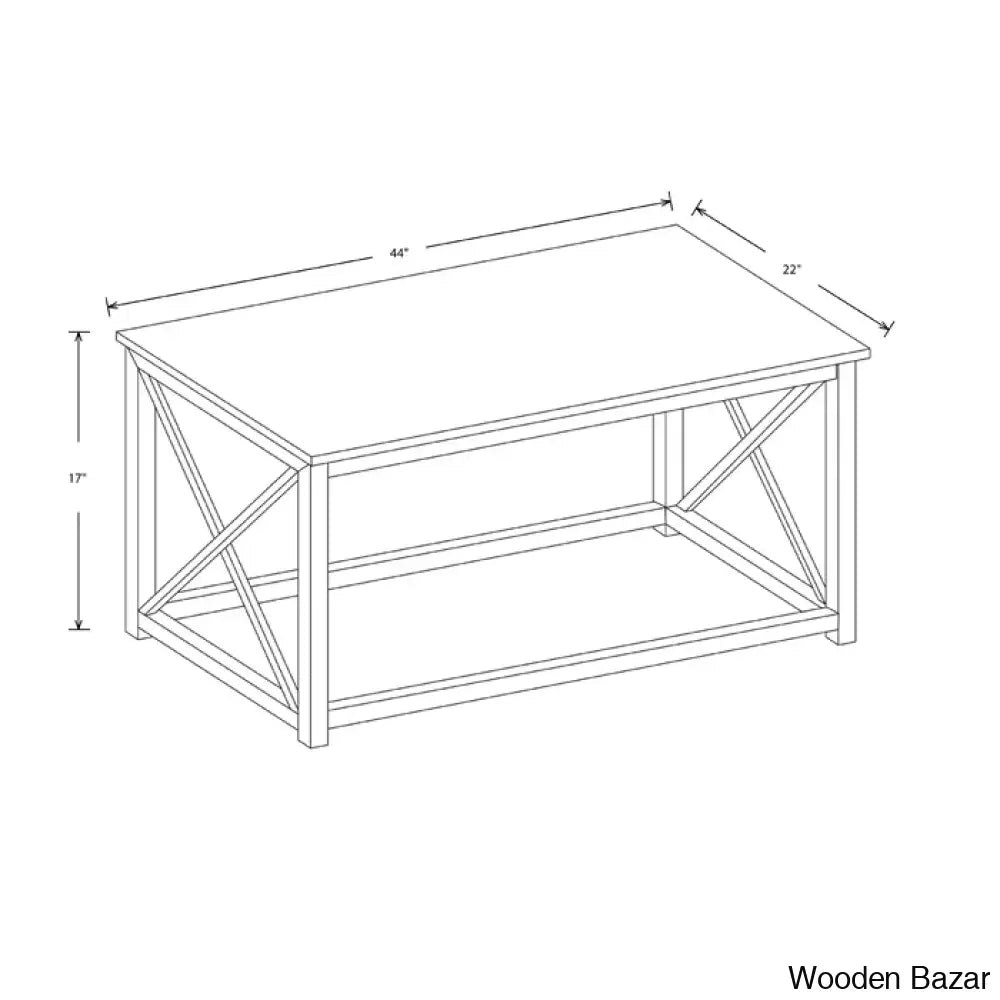 Chesnuto Coffee And Center Table