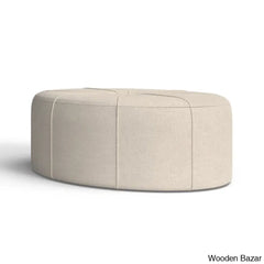 Christopher Tufted Oval Cocktail Ottoman