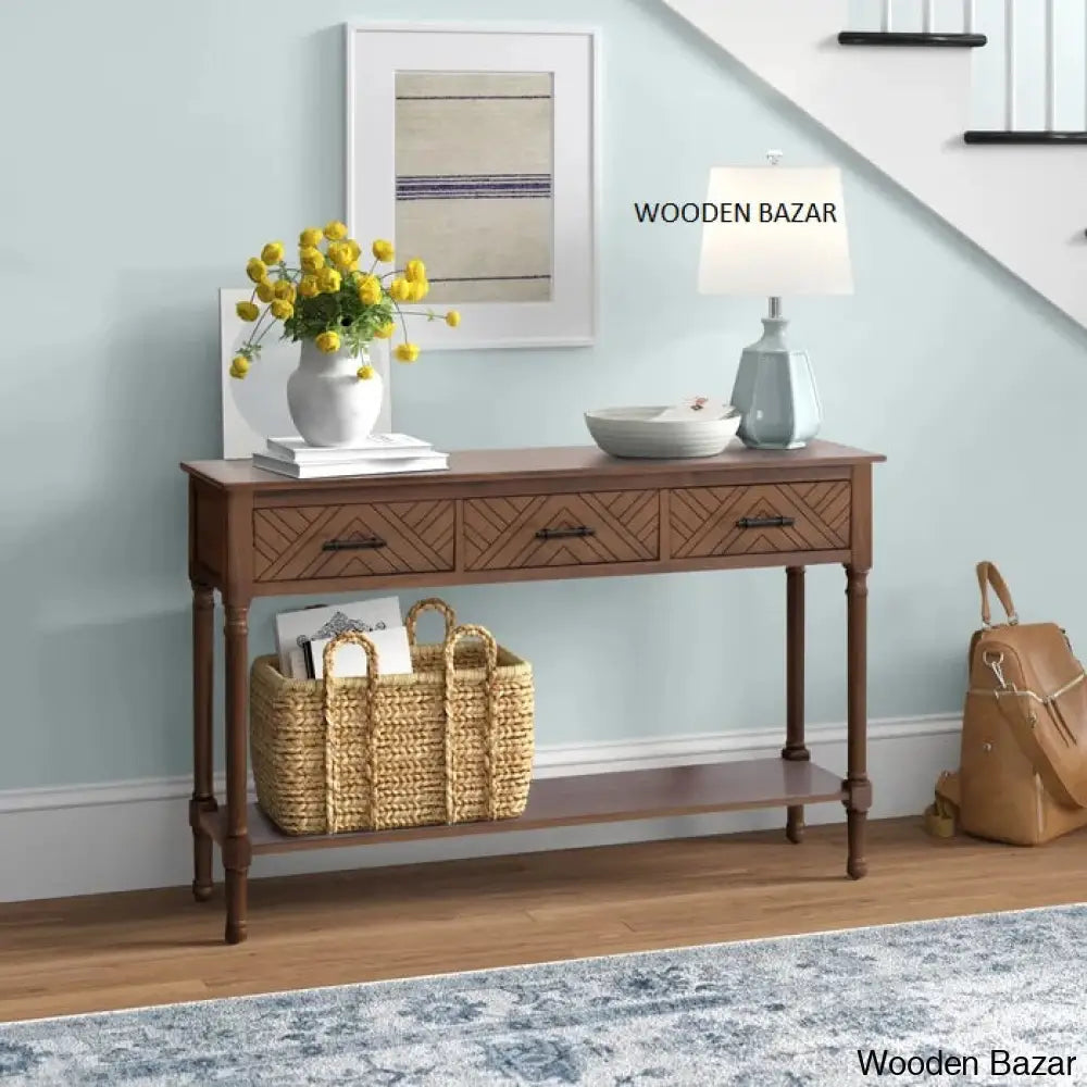 Console Table Furniture Wood