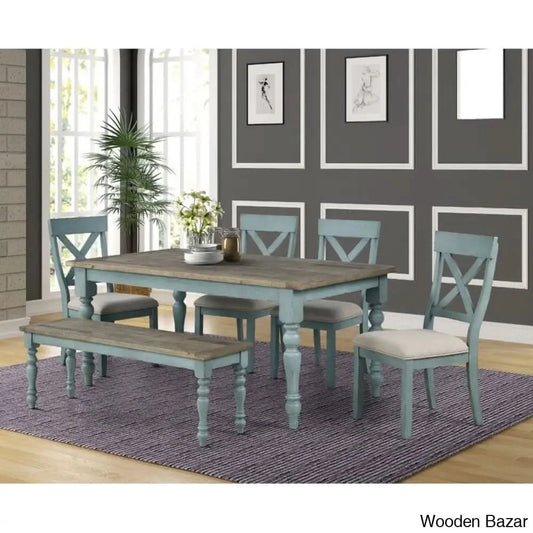dining set - Wooden Bazar