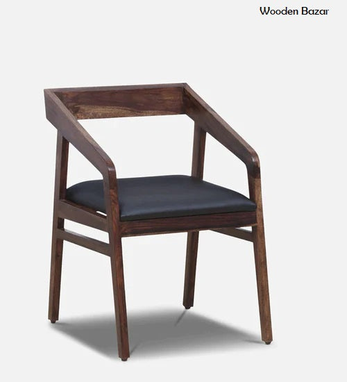 Solid Wood Armchair in Provincial Teak Finish - Wooden Bazar | Wooden Bazar