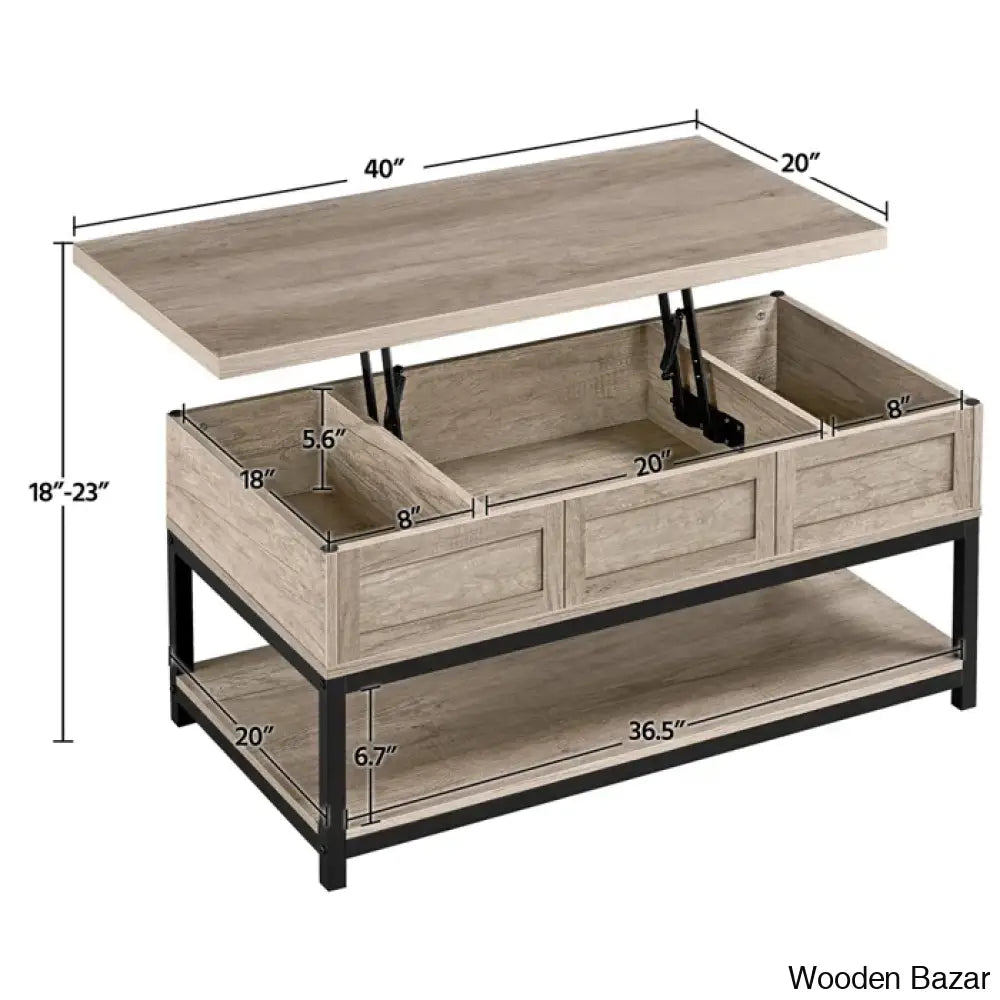 Clintino Coffee And Center Table