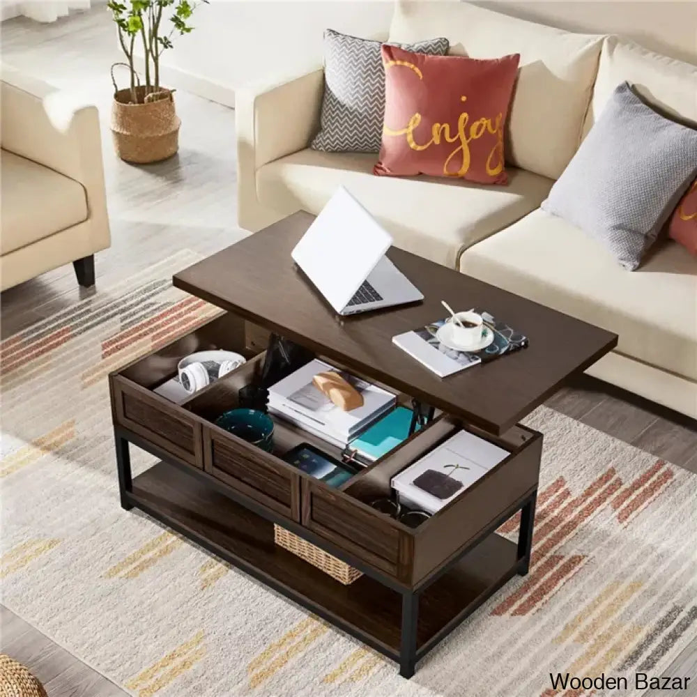 Clintino Coffee And Center Table