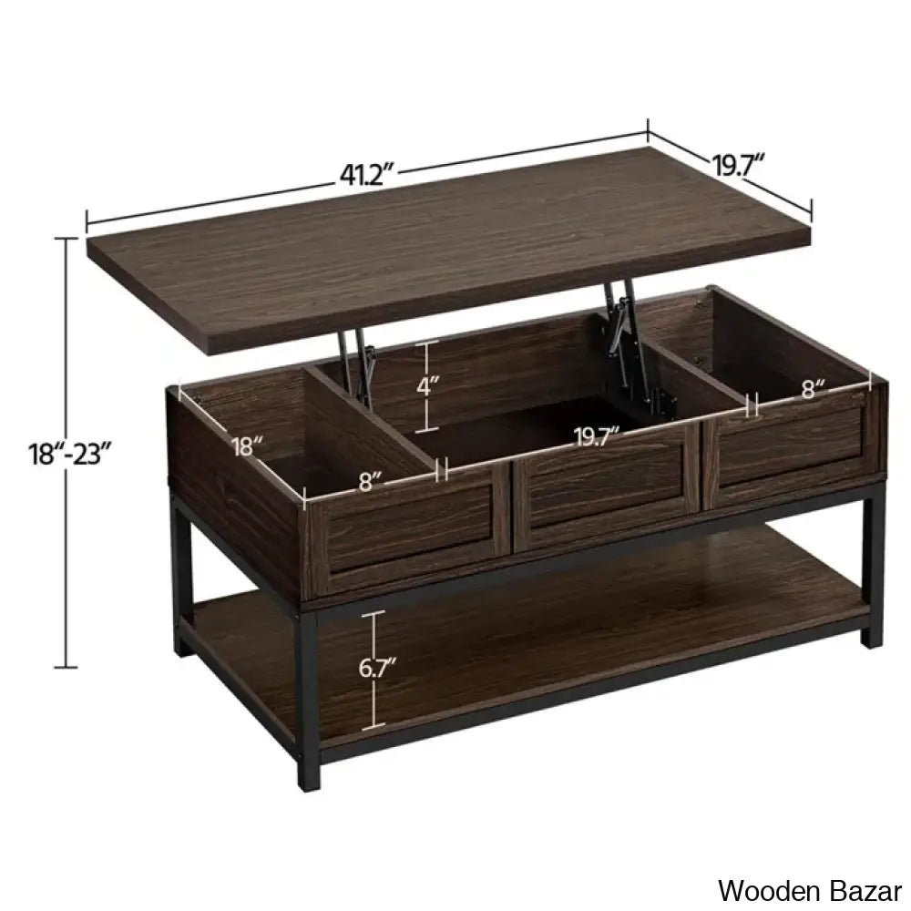 Clintino Coffee And Center Table