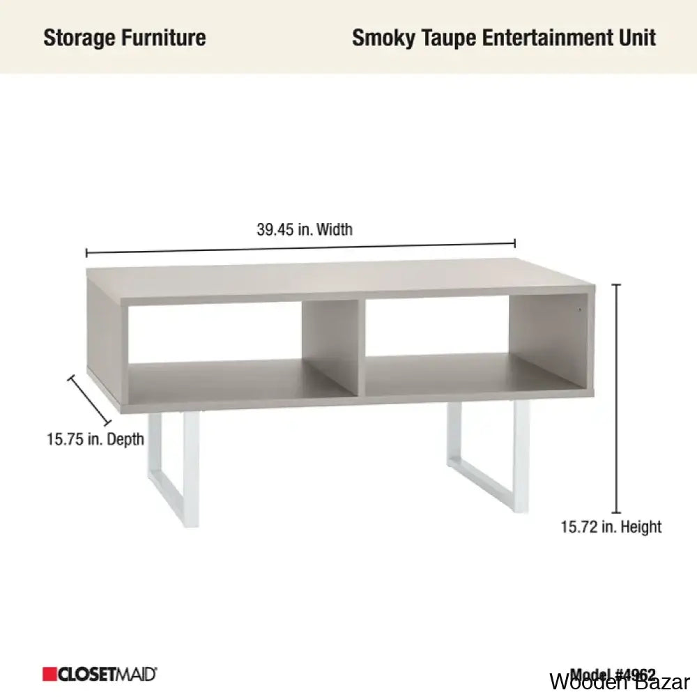 Closetmaido Rectangular Coffee And Center Table