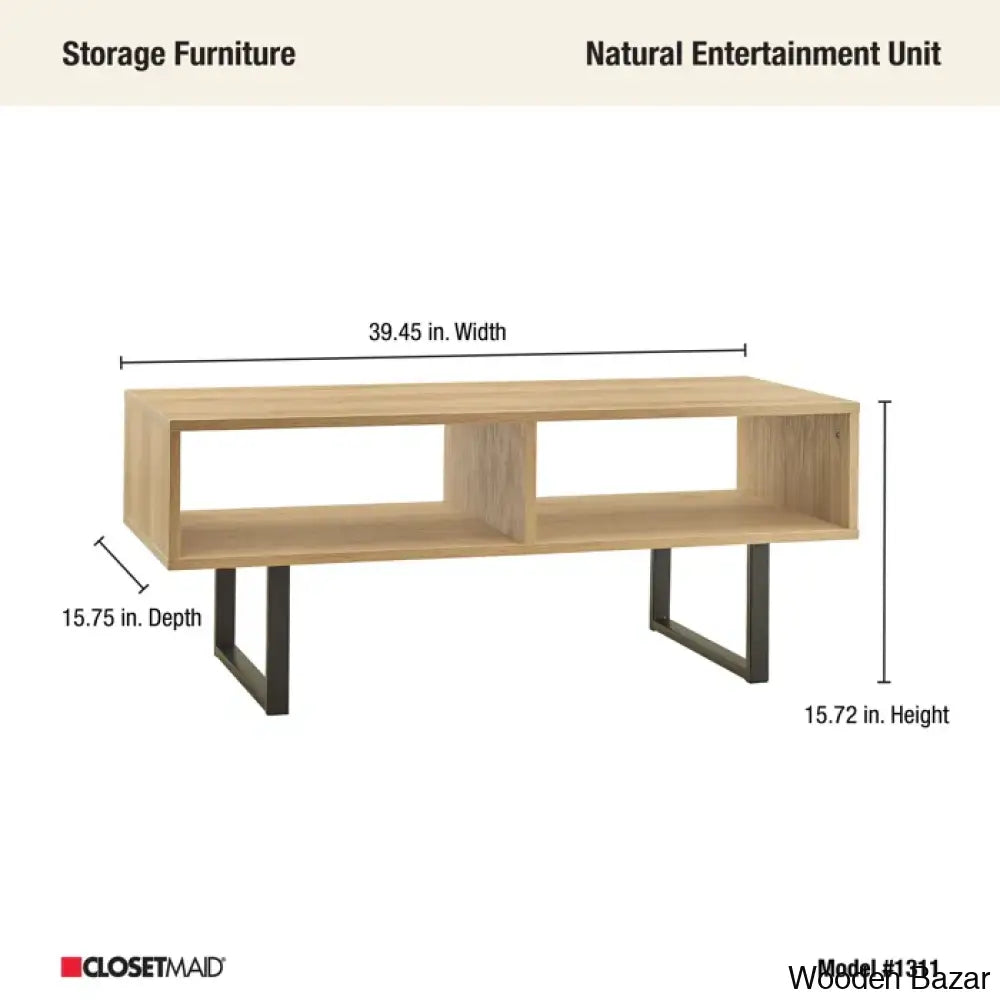 Closetmaido Rectangular Coffee And Center Table