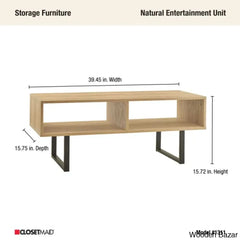 Closetmaido Rectangular Coffee And Center Table