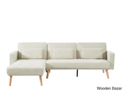 Convertible Sectional Sofa Sleeper Left Facing L-Shaped Counch For Living Room
