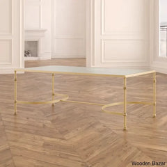 Cooel Glass Top Coffee And Center Table