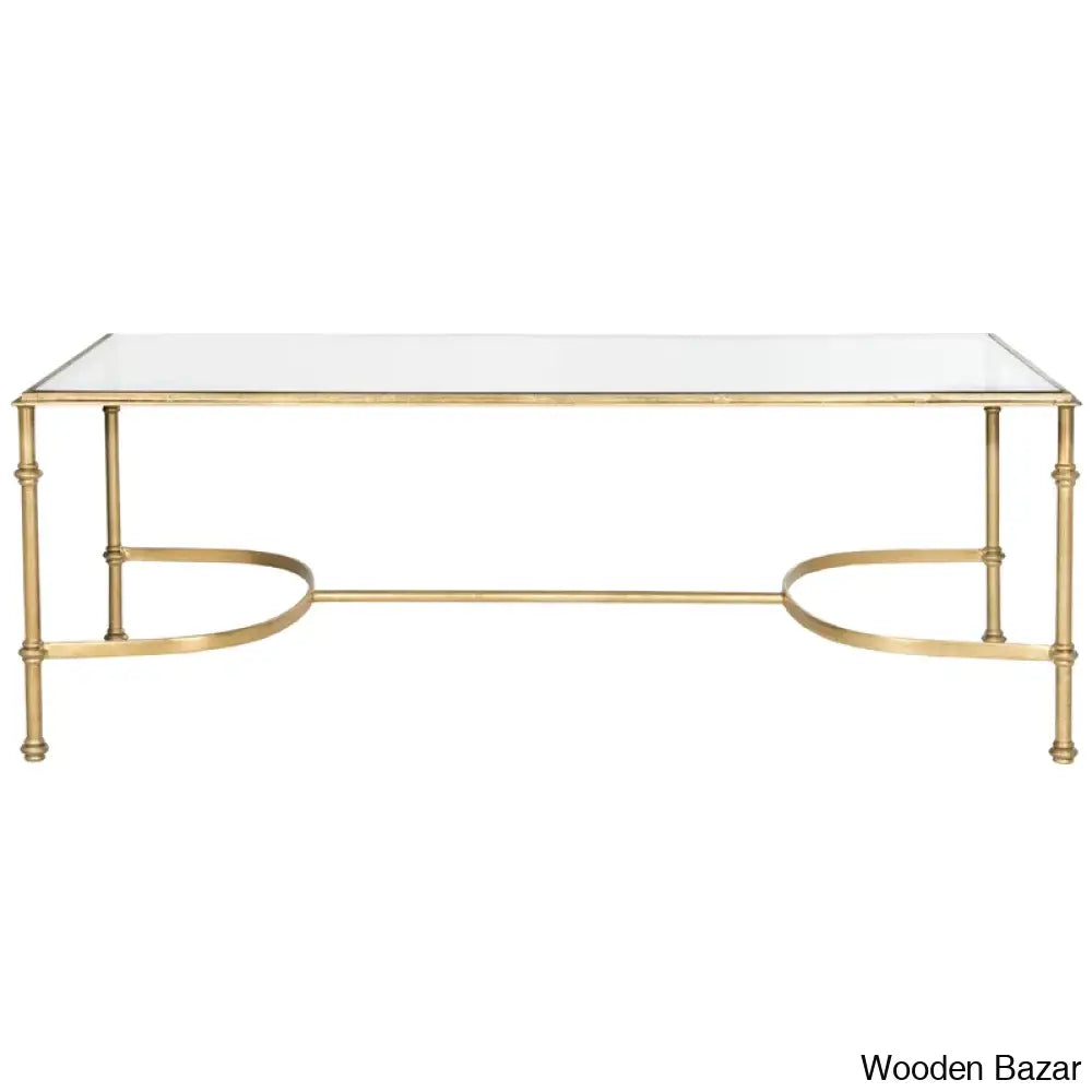 Cooel Glass Top Coffee And Center Table