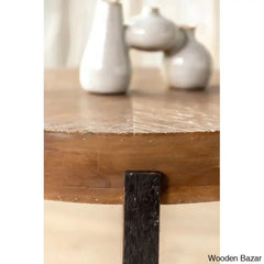 Corderiha Solid Wood Top Single Coffee And Center Table