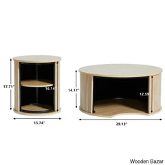 Corienene 2 - Piece Living Room Table Set Coffee And Center