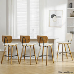 Corr Swivel 26’’ Upholstered Counter Height And Bar Stools