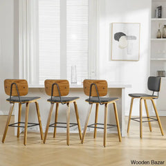 Corr Swivel 26’’ Upholstered Counter Height And Bar Stools