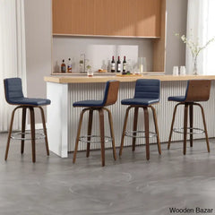 Corria Swivel Upholstered Counter & Bar Stool (Set Of 3)