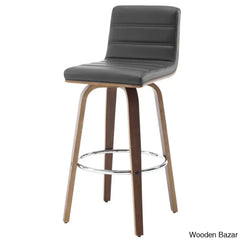 Corria Swivel Upholstered Counter & Bar Stool (Set Of 3)