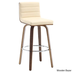 Corria Swivel Upholstered Counter & Bar Stool (Set Of 3)