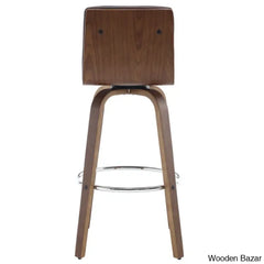Corria Swivel Upholstered Counter & Bar Stool (Set Of 3)