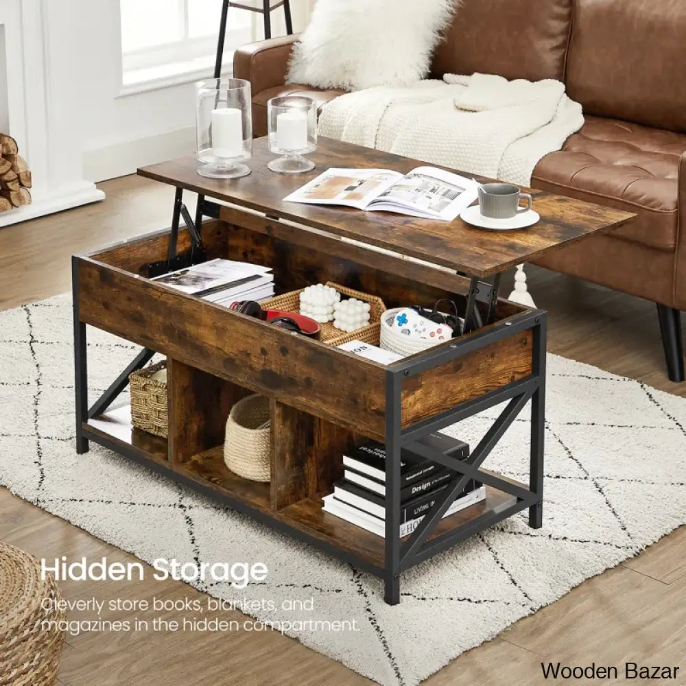 Corrinen Lift Top Coffee And Center Table