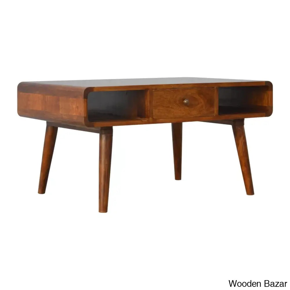 Cortazalo Solid Wood Coffee And Center Table