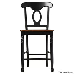 Courtdalen Swivel Solid Wood 24’’ Counter And Bar Stool (Set Of 2)