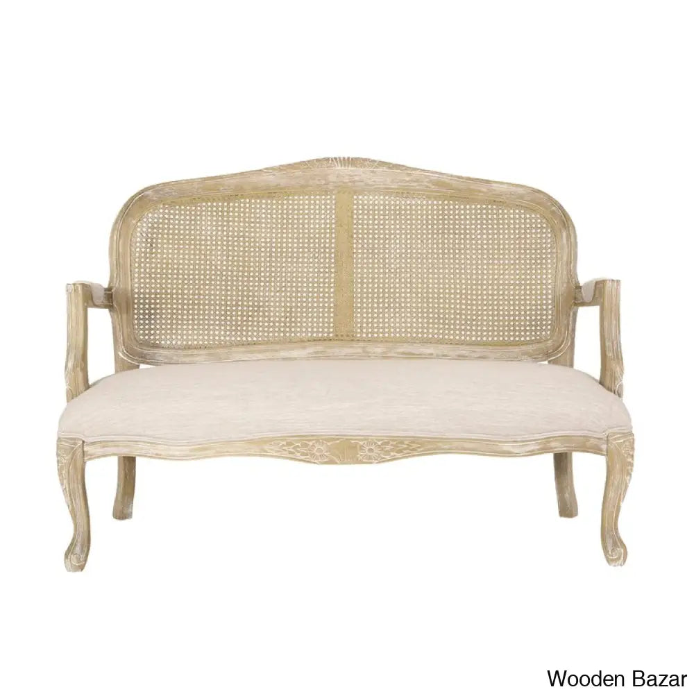 Loveseat - Wooden Bazar