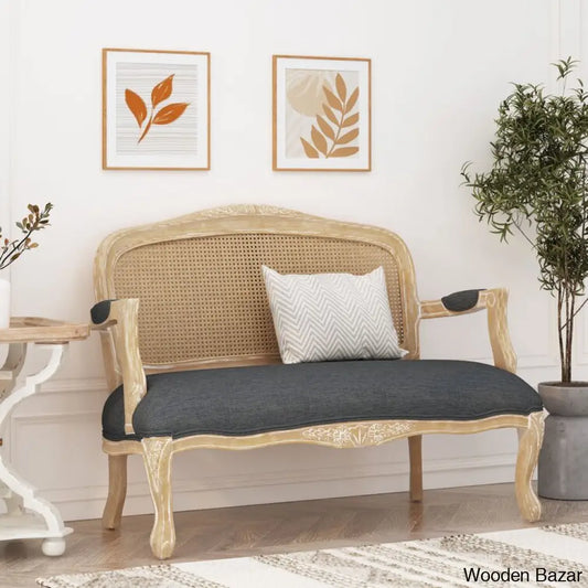 Loveseat - Wooden Bazar