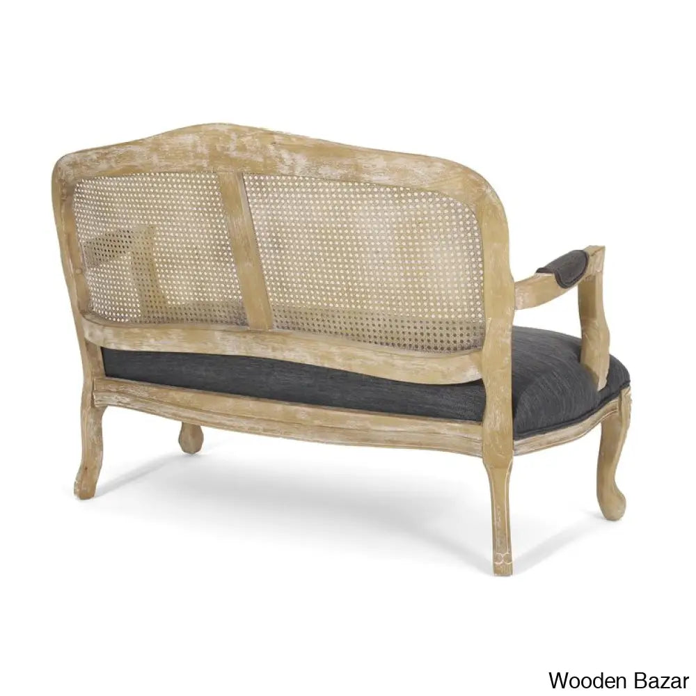 Loveseat - Wooden Bazar