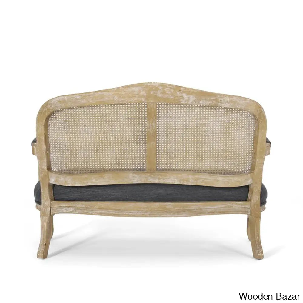 Loveseat - Wooden Bazar