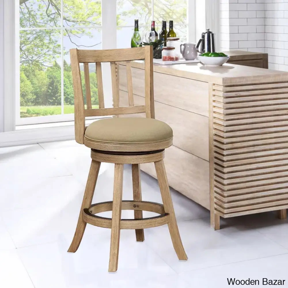 Cremilden Swivel Bar And Counter Stool