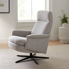 Swivel Recliner - Wooden Bazar