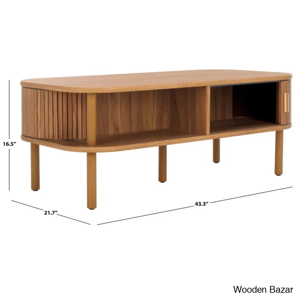 Culveir Coffee Table And Center Table