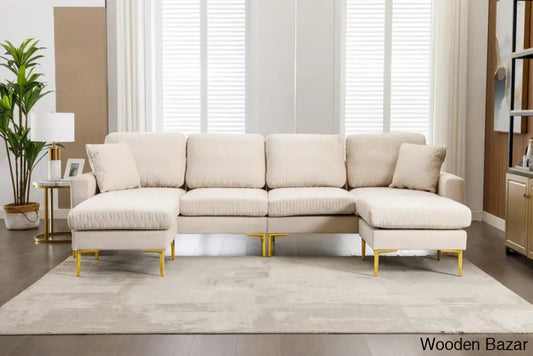 Damian Luxury Accent Sofa /Living Room Sectional Complete Set