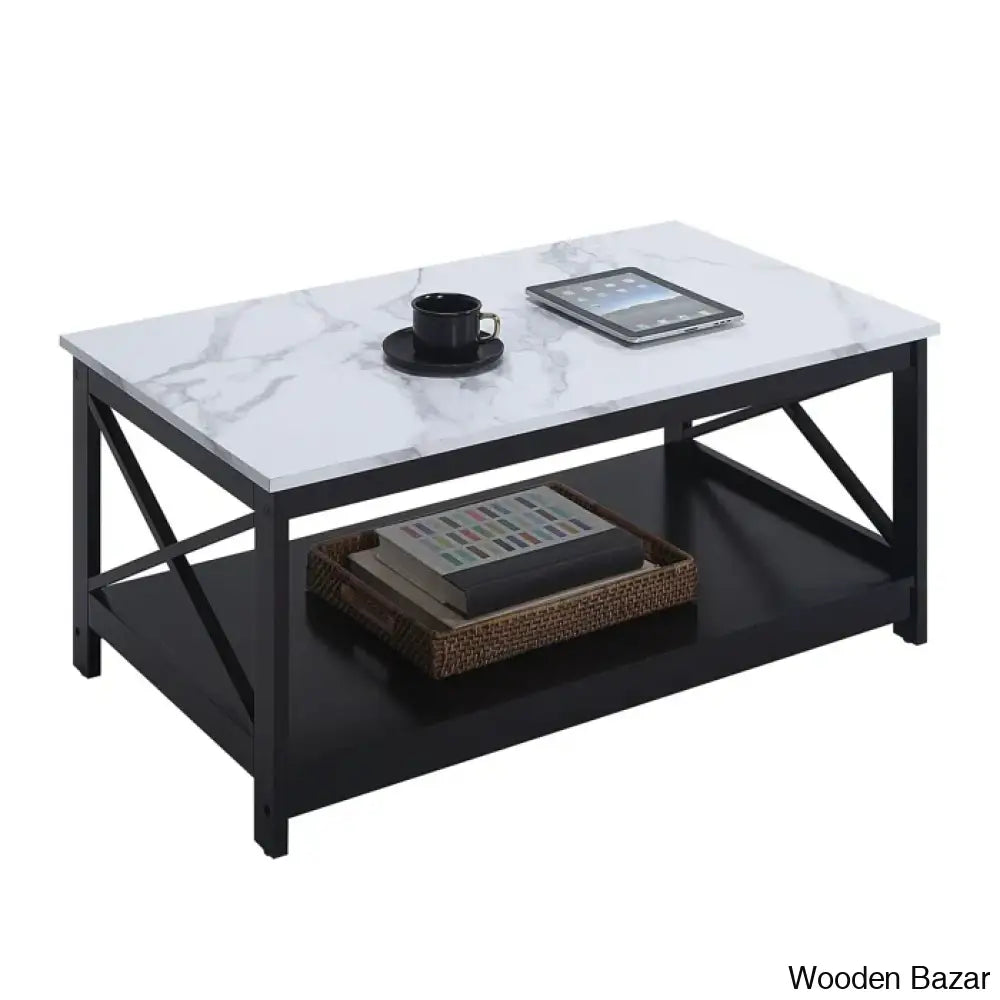 Darieky 4 Legs Coffee And Center Table With Storage