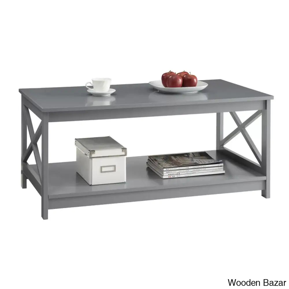 Darieky 4 Legs Coffee And Center Table With Storage