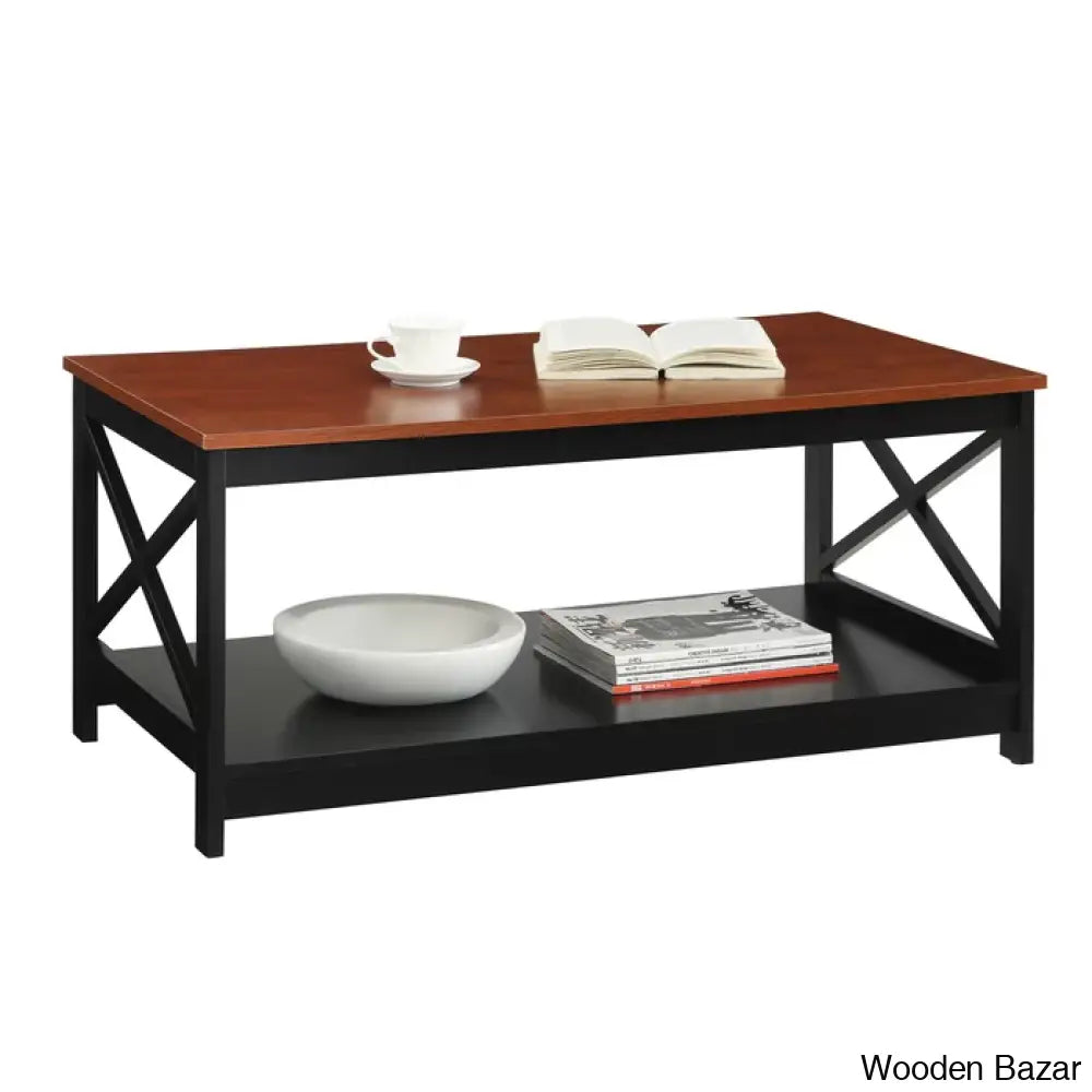 Darieky 4 Legs Coffee And Center Table With Storage